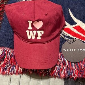 White Fox hat
